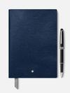 Set with the Meisterstück classique platinum-coated rollerball and notebook #146 blue