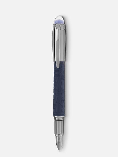 Starwalker Space Blue Doué Fountain Pen