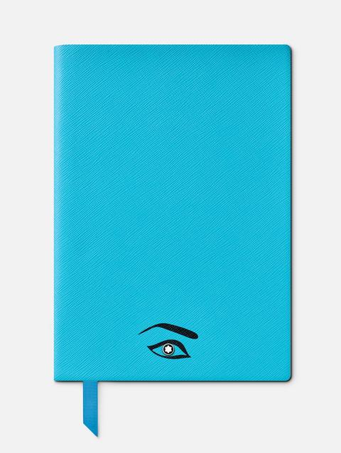 Notebook #146 small, Muses Maria Callas, Blue - Lined